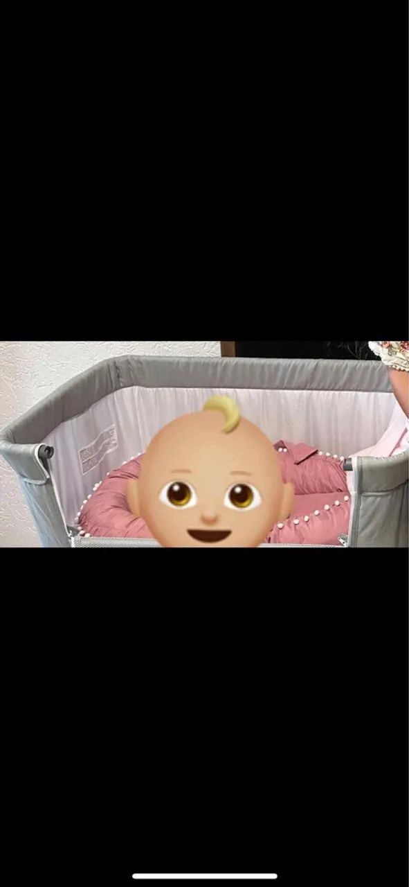 Berço Co-Bed Pluggy Cosco Cinza Claro - Foto 5