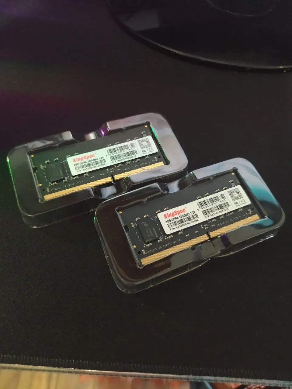 Memória RAM DDR4 Notebook KingSpec 3200MHz 16GB=2 X 8 - Foto 2