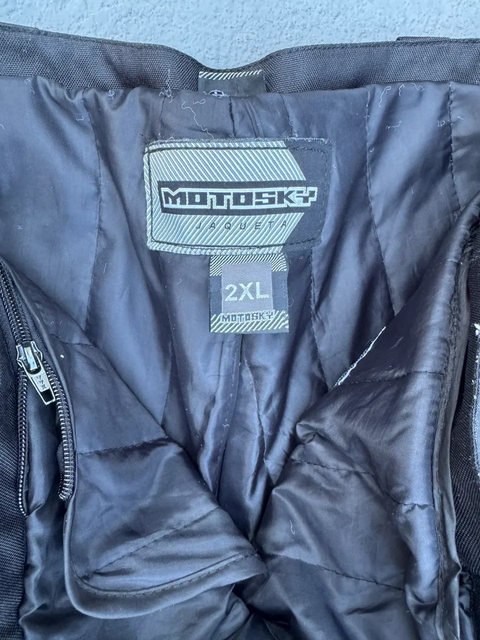 Calça proteção para motociclista impermeável motosky - Foto 2