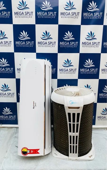 Ar condicionado de 12 btus / incluso instalação/ garantia/ entrega/ somente 4 mês de uso 