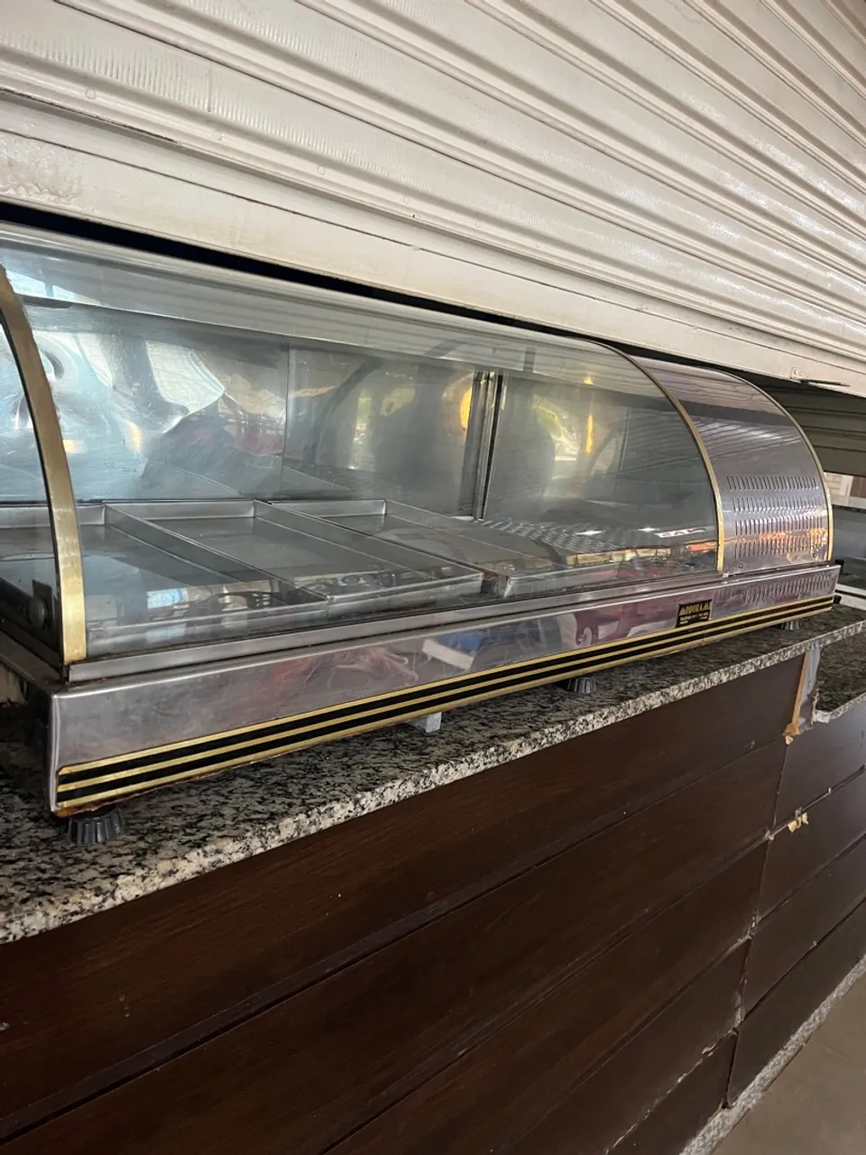 Expositor de alimentos refrigerado