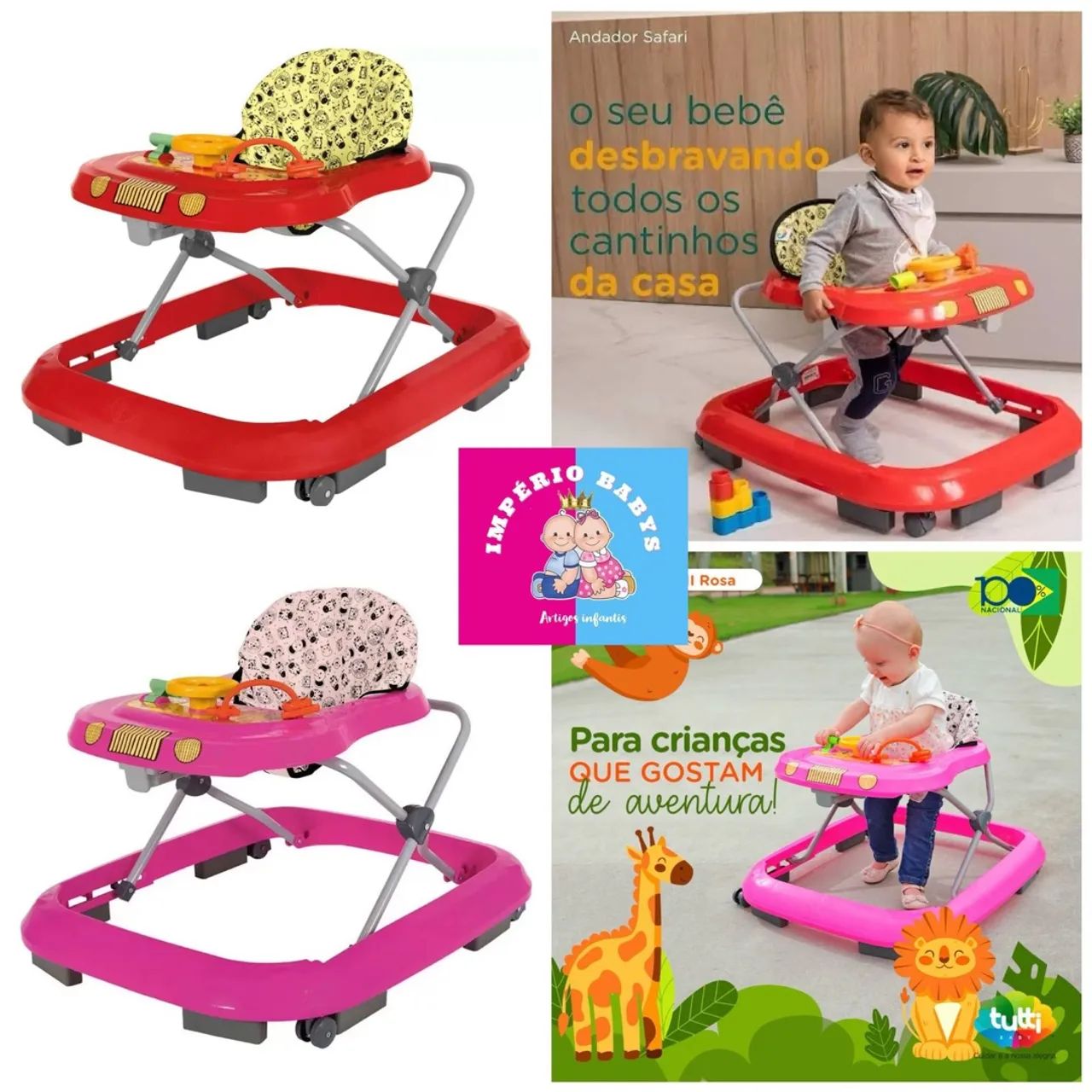Andador infantil Safari 