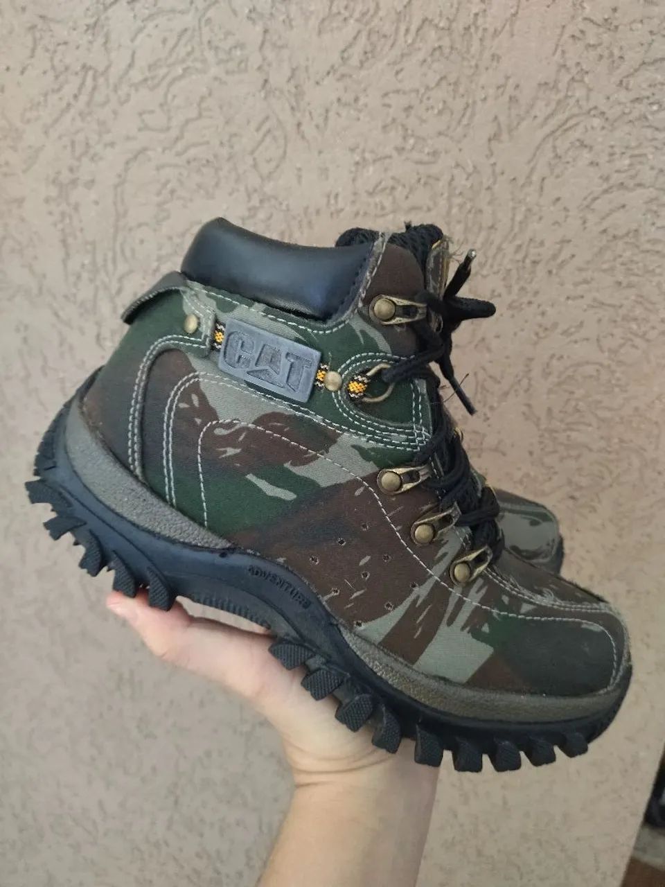 Camuflada Bota Caterpillar Coturno Adventure Bota Trilha