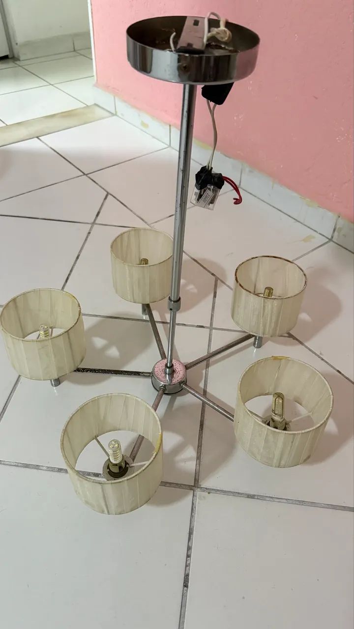 Luminária para cama e teto  - Foto 6