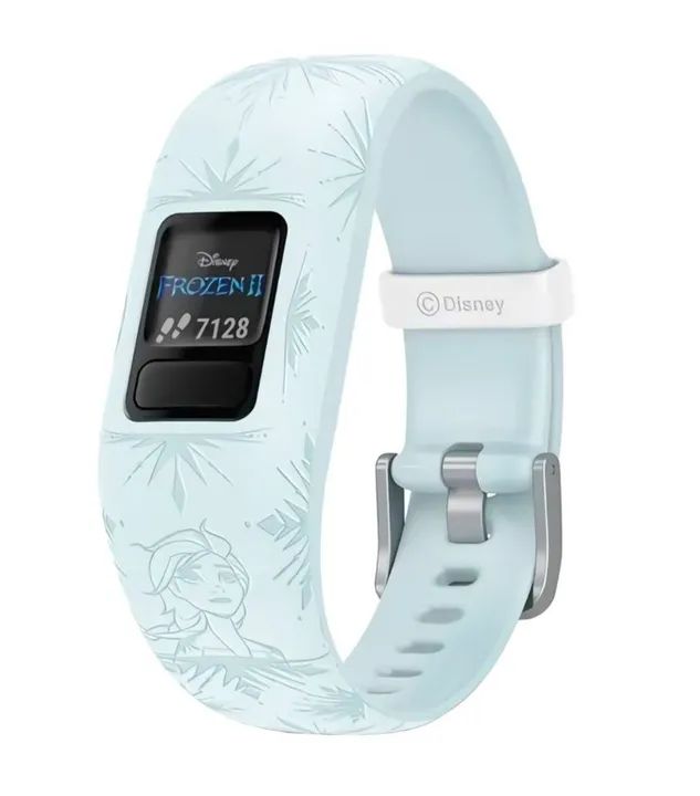 Relógio Infantil Garmin Vivofit Jr 2 Disney Frozen 2 Elsa