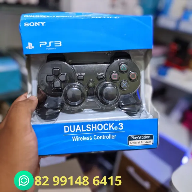 Controle de PS3 Sony + Entrega Grátis e Garantia 