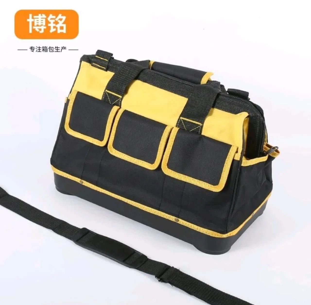 Bolsa de ferramentas - Preta e Amarela - Nova