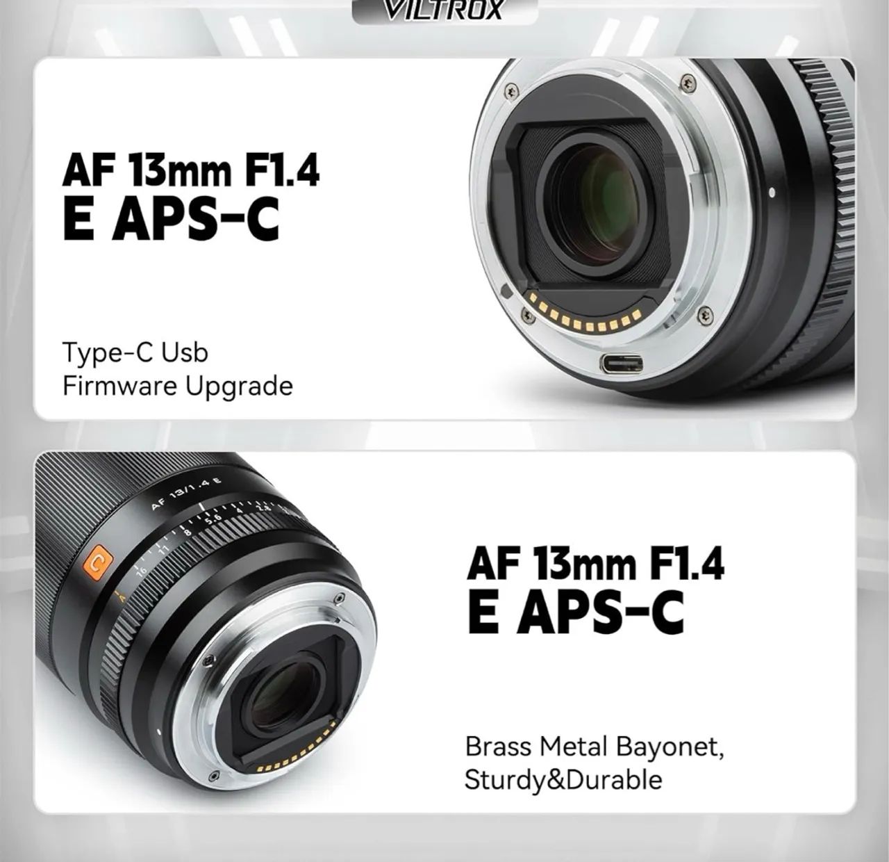 Lente Viltrox 13mm 1.4 E para Câmeras Sony E-Mount - Foto 2