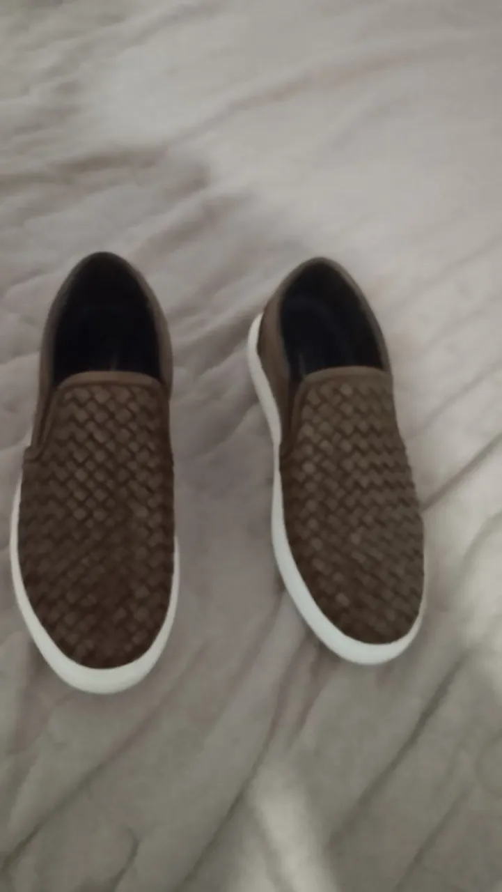 Sapatos slip-on couro original fascar de 599 por 99 pra hj