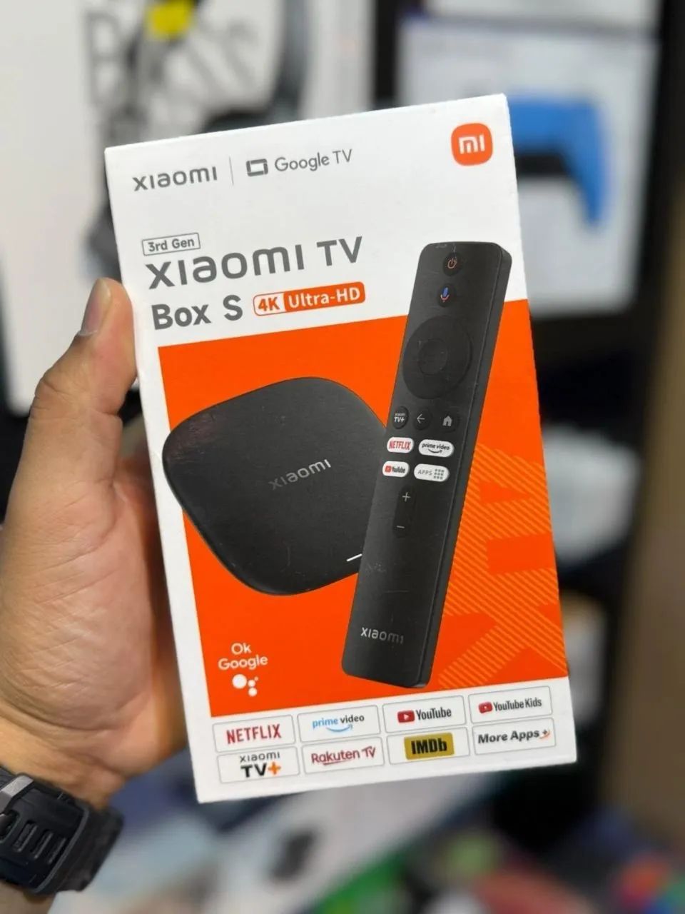 Mi Box s TV 4K 3ª geração (Xiaomi) 