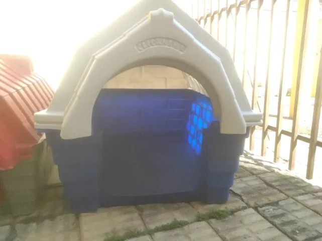 vendo: Casinha Para Cachorro Grande Modelo Chaminé Nº5 e duas no tamanho Nº3  Proteção Uv