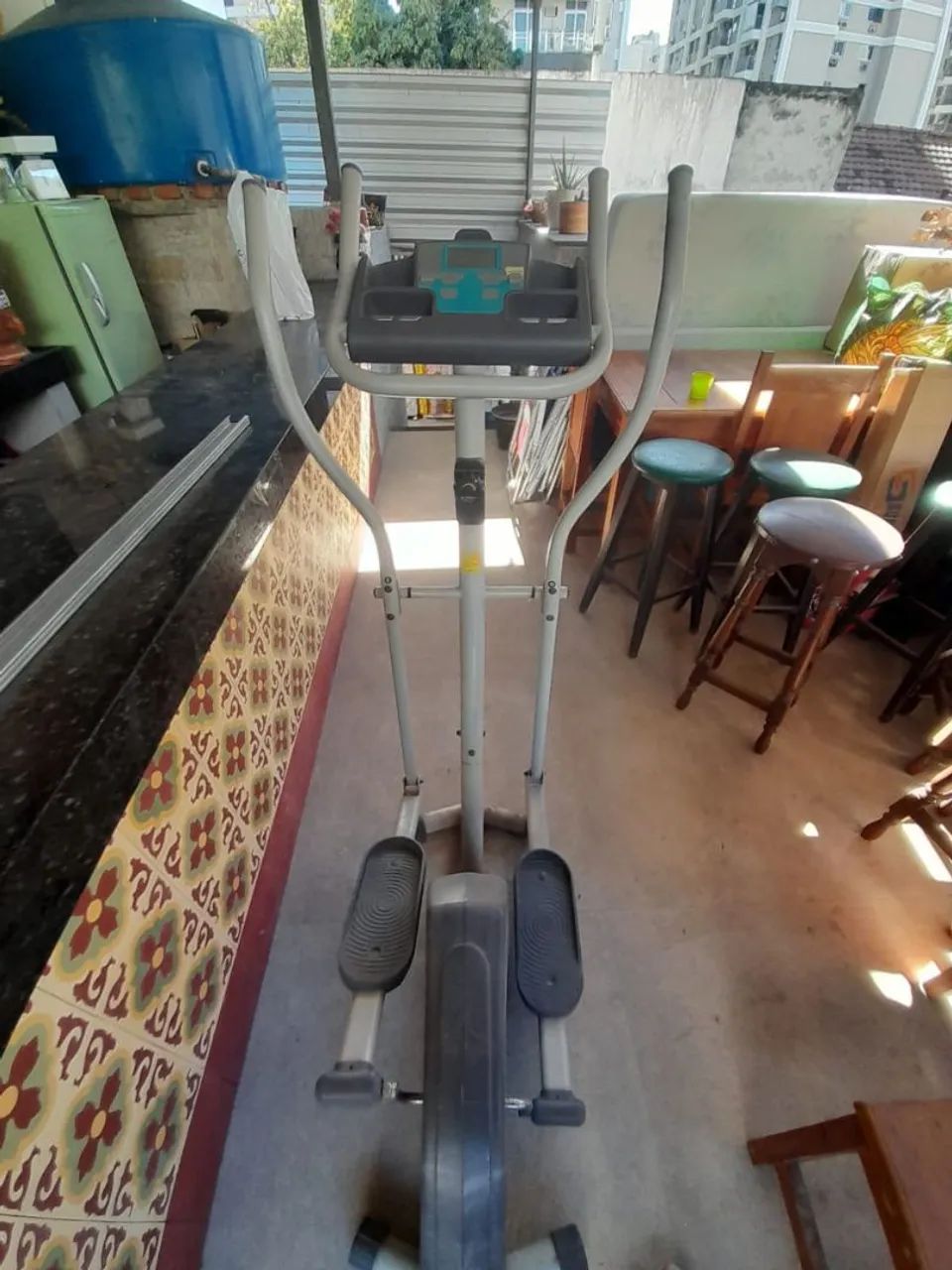 Simulador de caminhada Elíptico fizesse de 8 níveis 