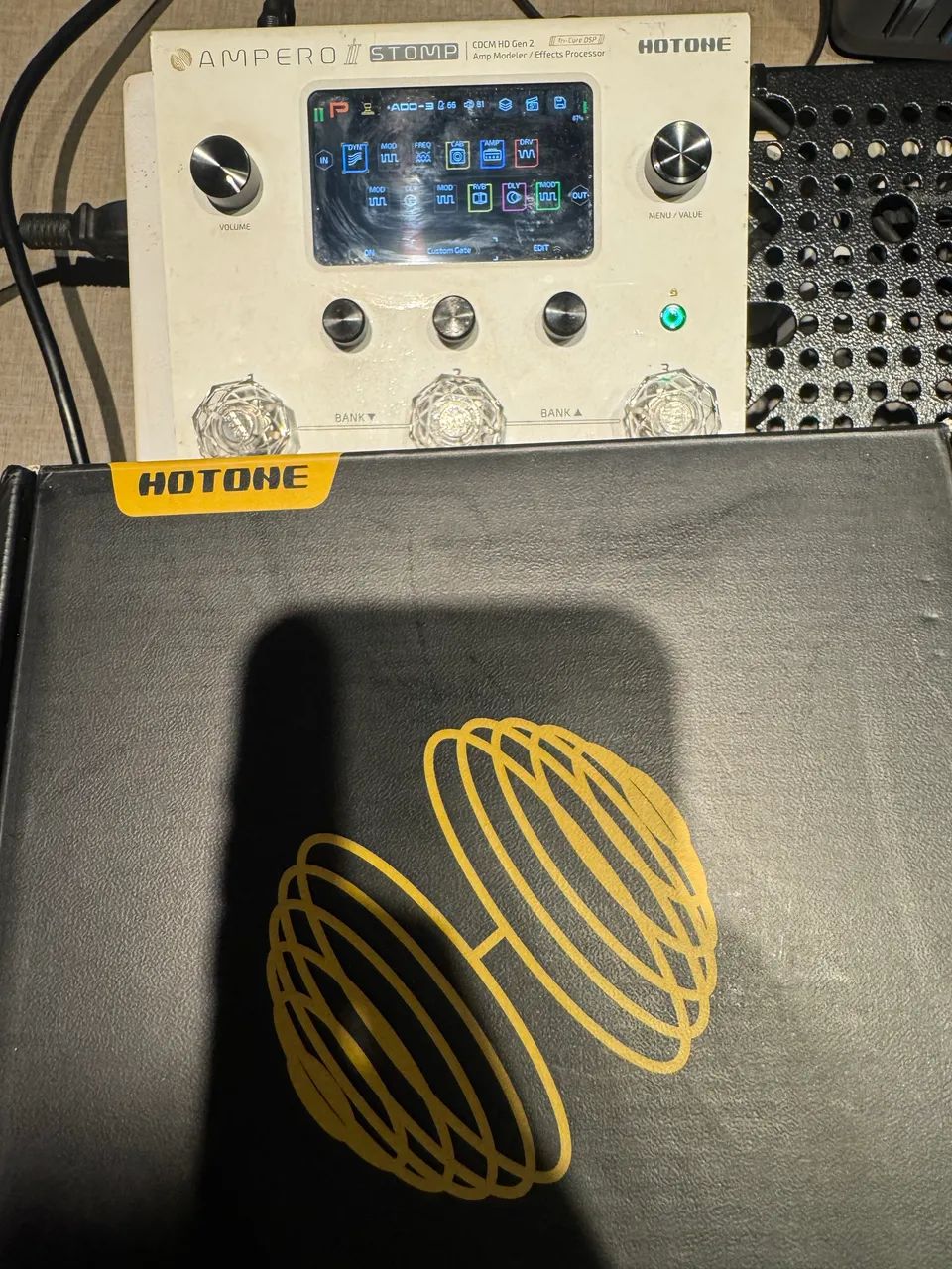 Ampero stomp 2 - Instrumentos musicais - Condomínio Portugal