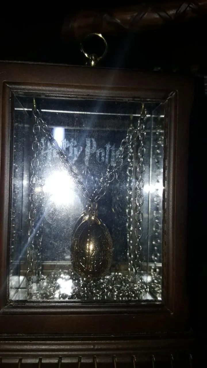 Colar ovo de ouro - Harry Potter Noble Collection - Foto 2