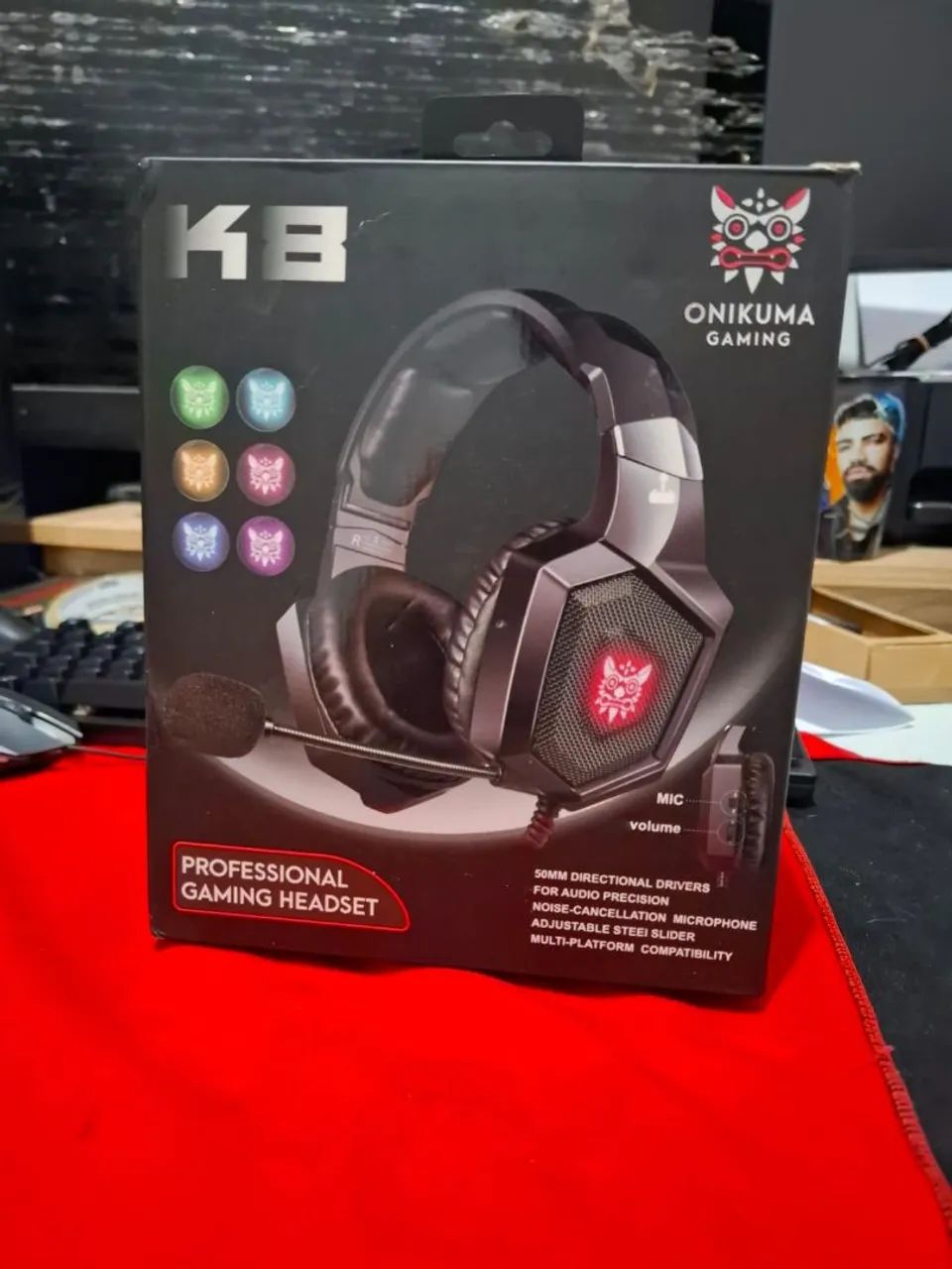 Headset gamer onikuma k8