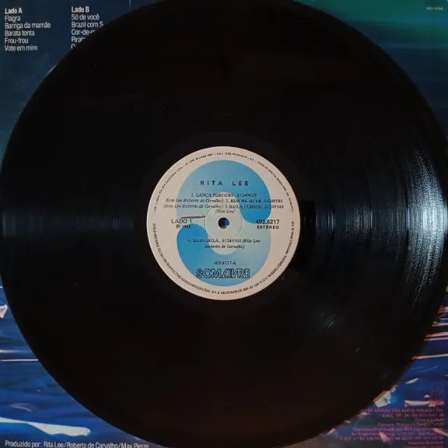 Disco de Vinil LP Rita Lee e Roberto de Carvalho 1980 - Foto 2