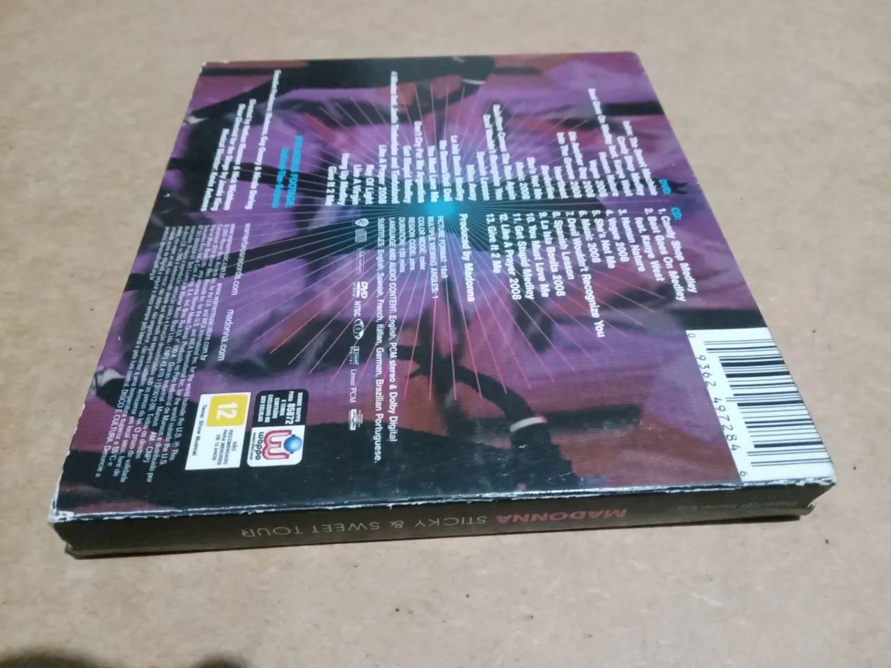 1 DVD e 1 CD Madonna - Sticky & Sweet Tour - Foto 2