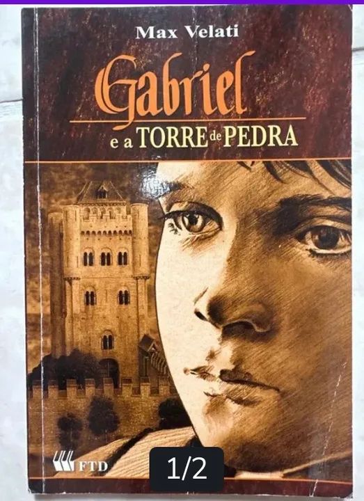 Livro Gabriel e a Torre de Pedra - Max Velati
