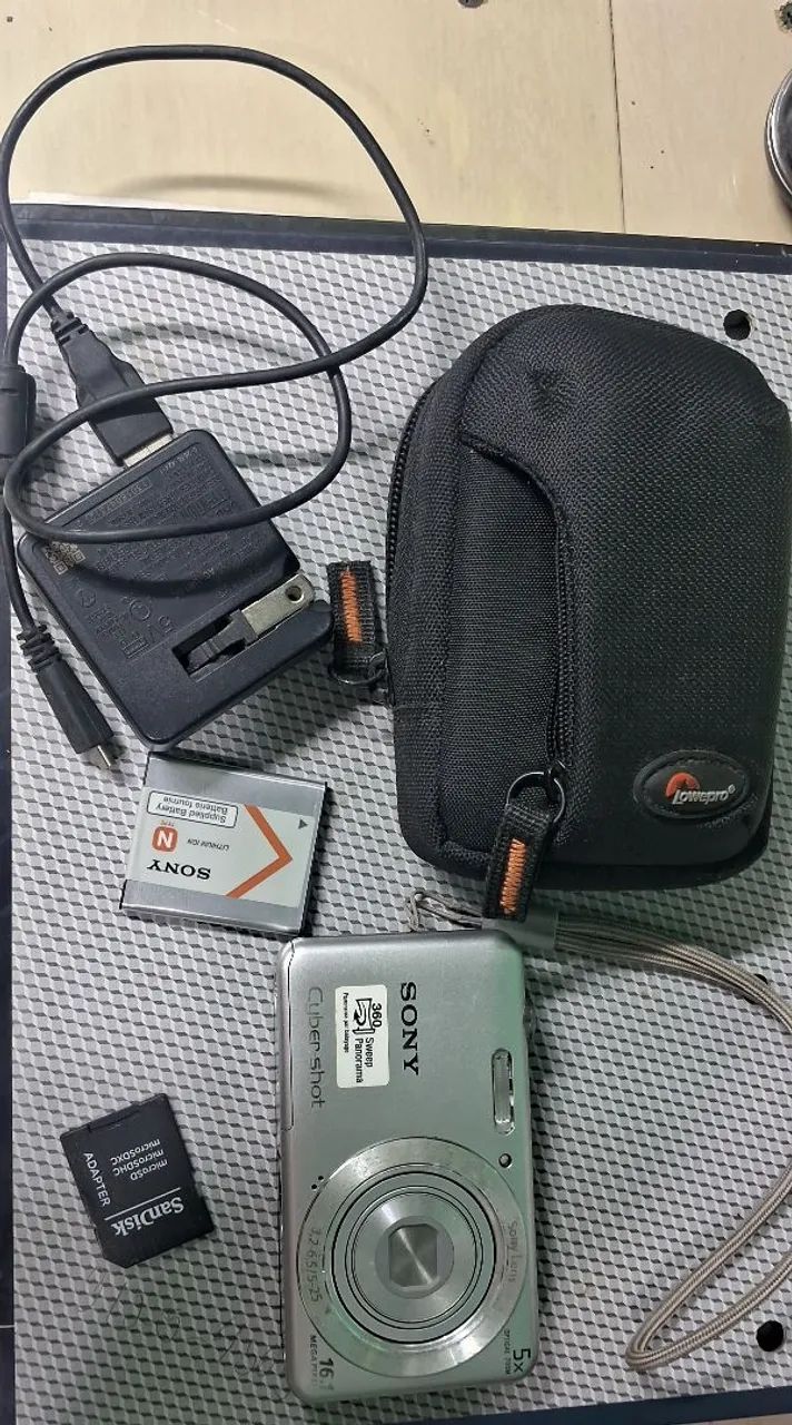 Câmera cyber shot Sony 16.1 mega pixers - Foto 4