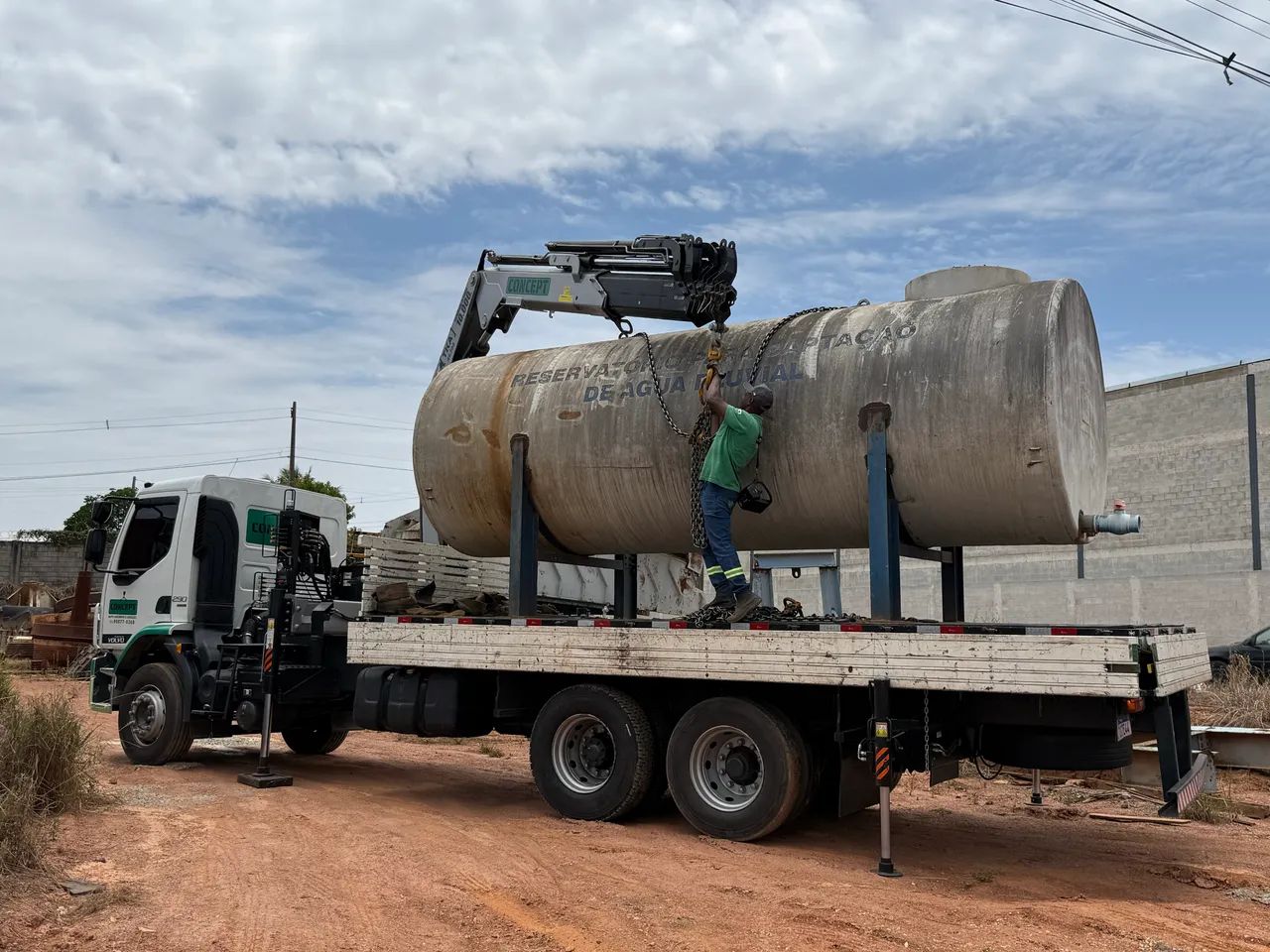 Tanque reservatório de água em chapa de aço 20.000 L  - Foto 3