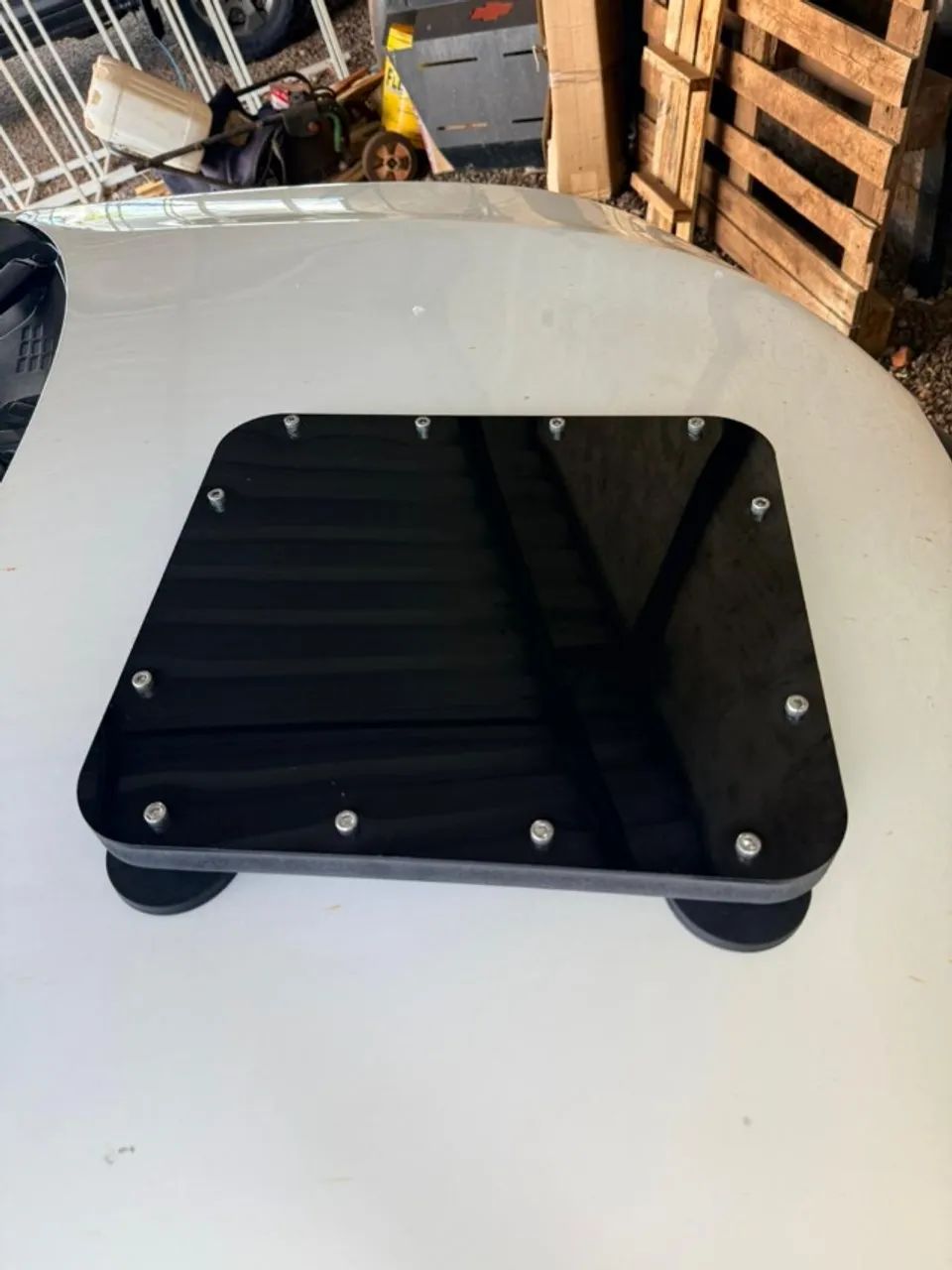 Suporte Para Starlink Mini Case Fechado Imãs Ultra Fixação - Foto 4