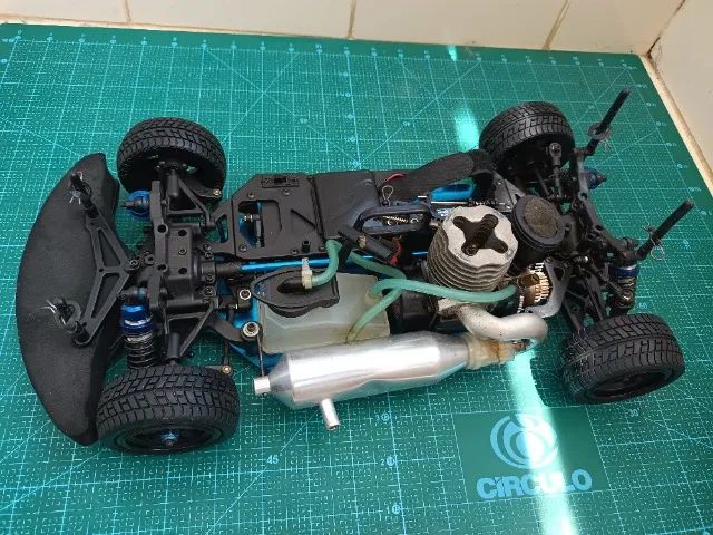 Automodelo Nitro NTC3 1/10 (platicamente novo) - Foto 3
