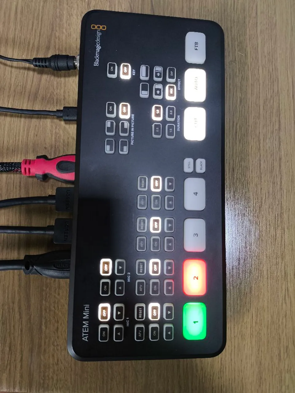 Blackmagic ATEM Mini - Mixer de Vídeo