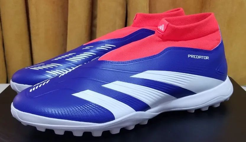 Chuteira Society Adidas sem Cadarços Predator League "ler a descrição"
