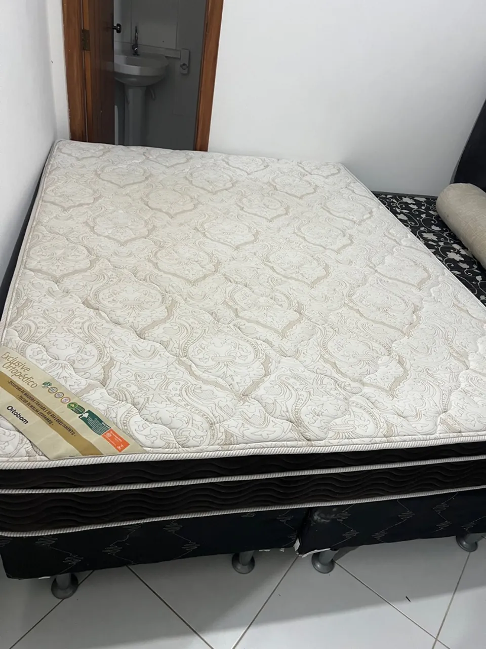 Cama box Ortobom Exclusive Ortopédico