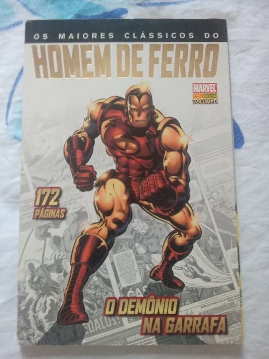 Maiores clássicos da Marvel homem de ferro demônio da garrafa