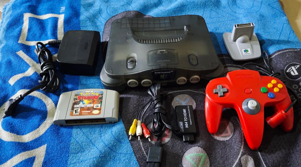 Nintendo 64 com a carcaça nova  - Foto 3