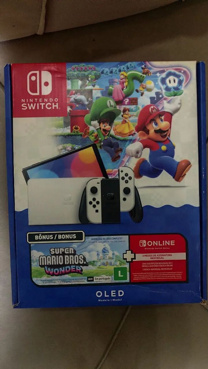 Nintendo Switch OLED 64Gb Lacrado
