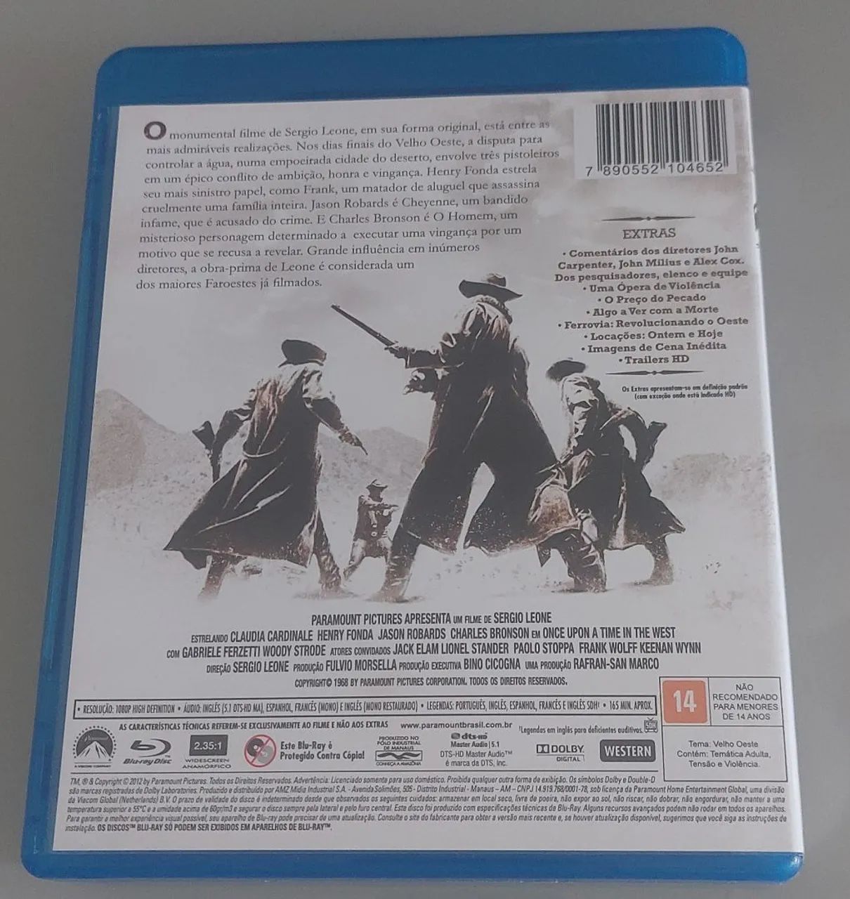 Blu ray Era uma vez no Oeste - Foto 2