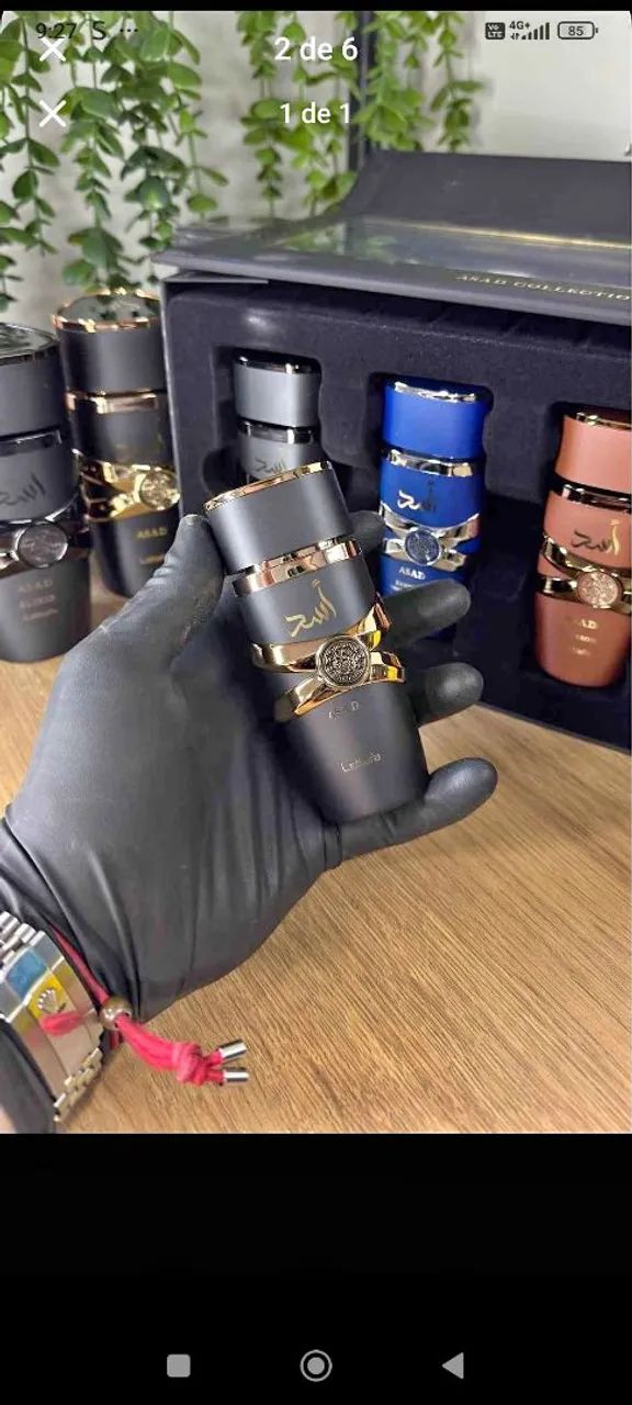 Perfume árabe masculino asad lattafa