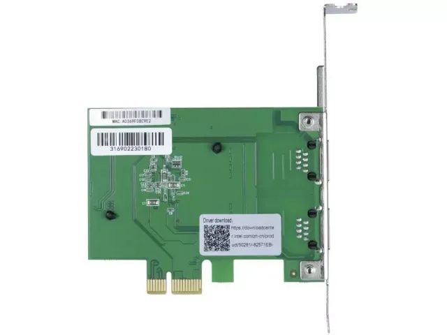 Placa de Rede Vinik PRV2P1000E - Dual Port - PCI-Express 10/100/1000Mbps - Foto 4