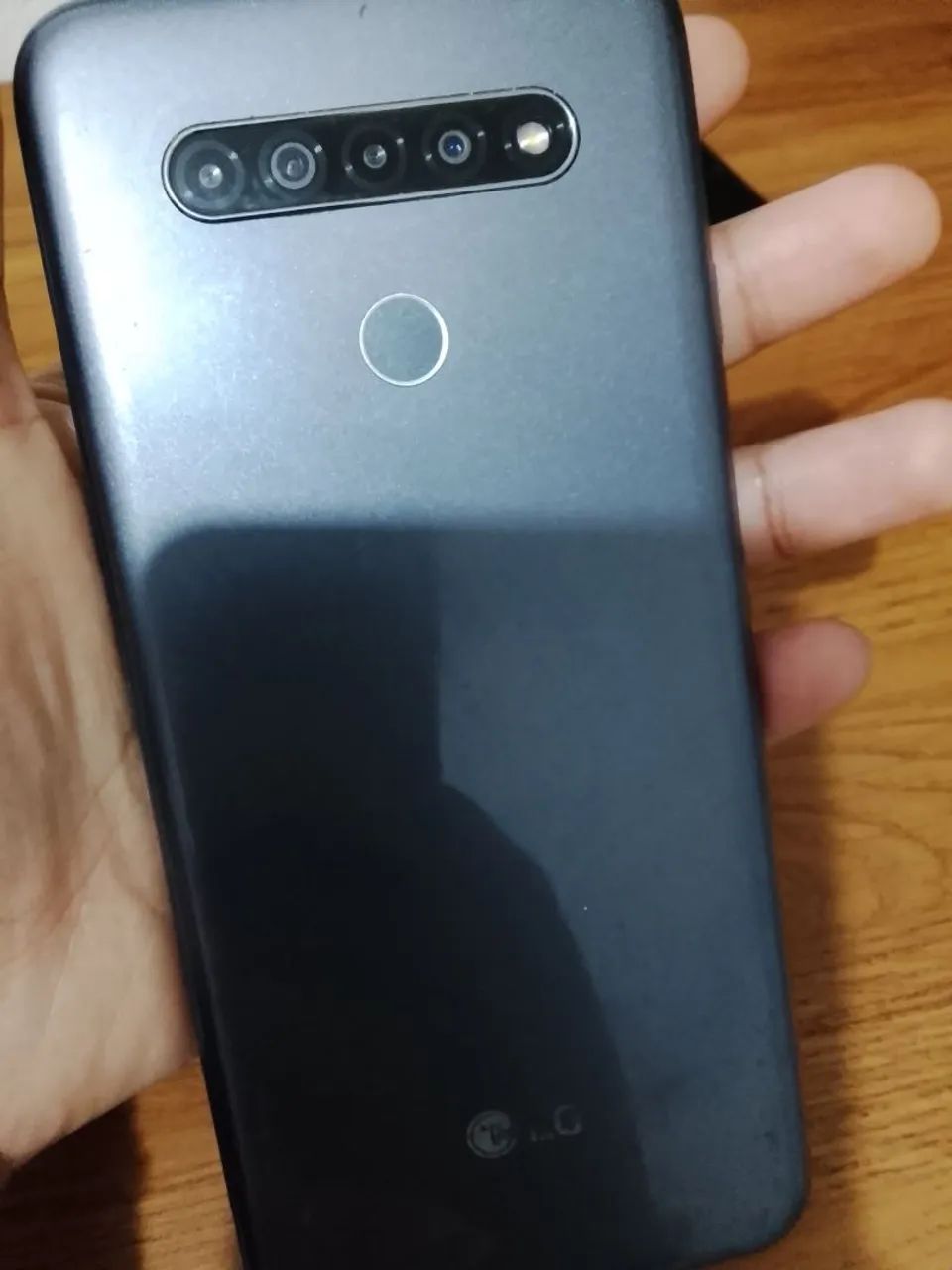 LG K41S funcionando com tela quebrada
