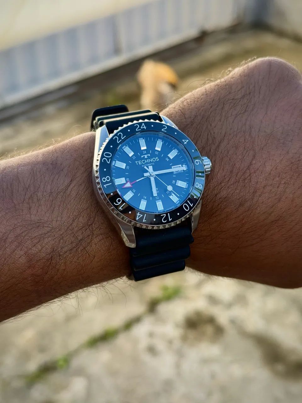 Relógio Automático Masculino Technos GMT Máquina Seiko Edição Limitada.  - Foto 2