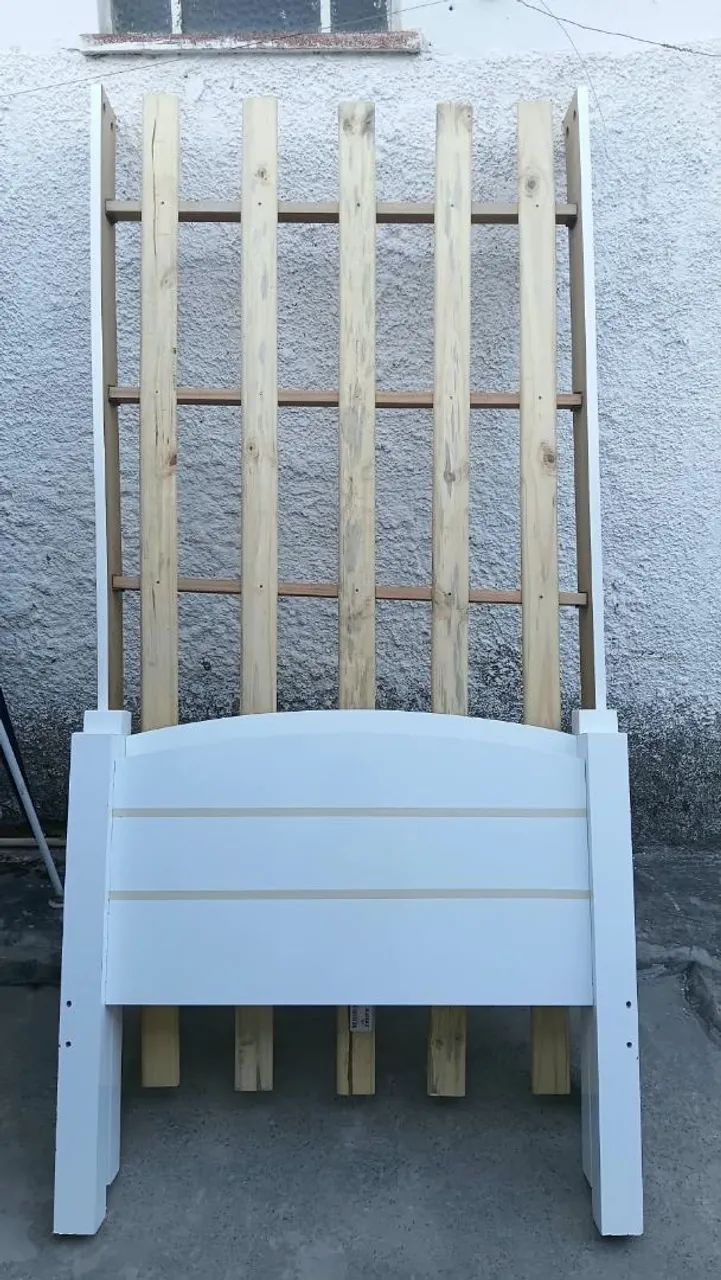 Cama branca 