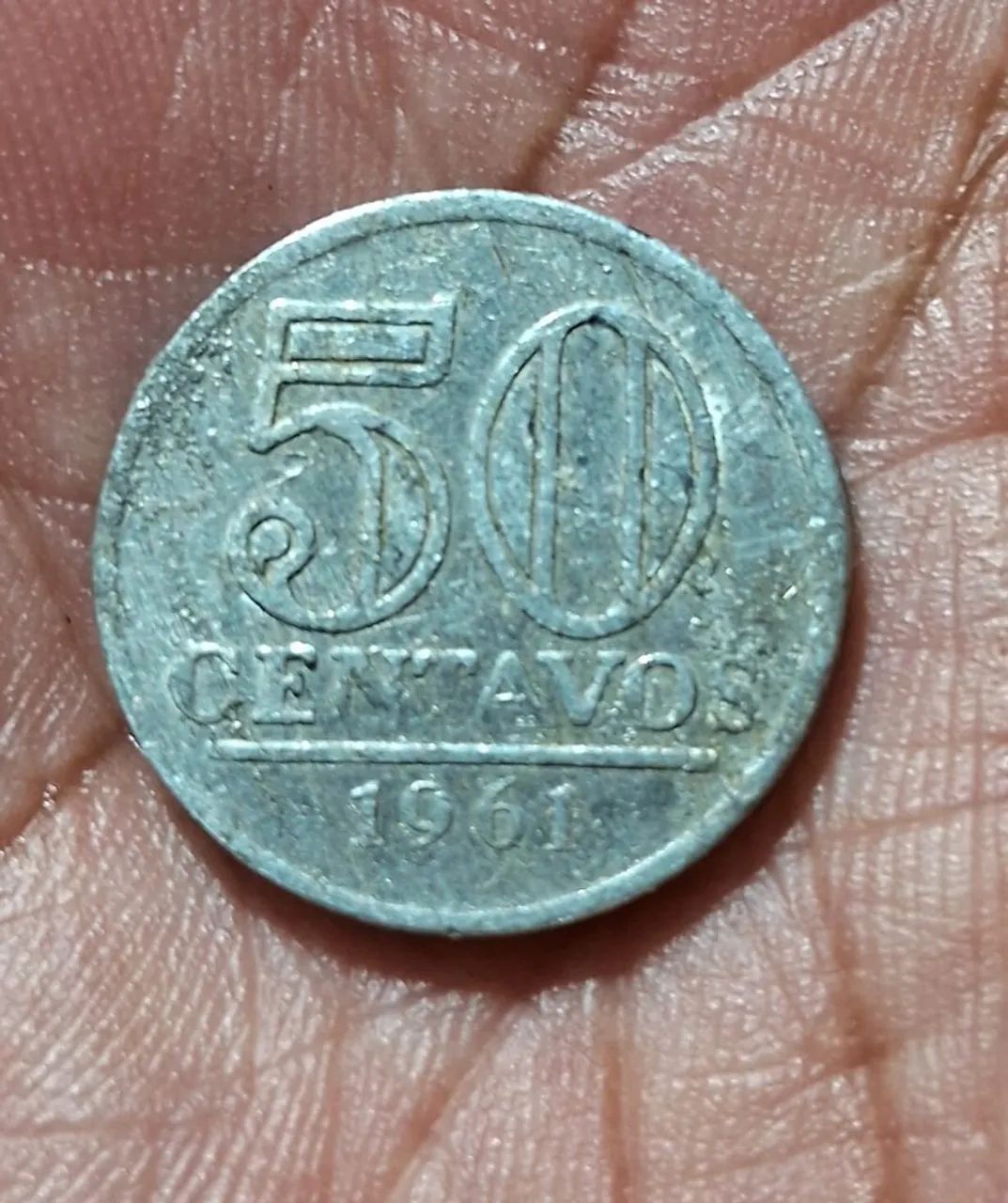 Moedas Antigas de 50 Centavos  - Foto 3