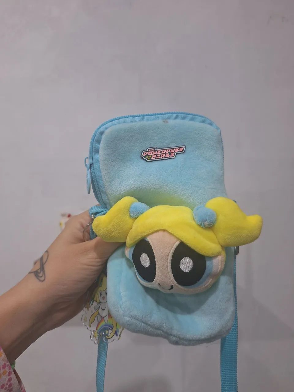 Bolsa porta celular lindinha bubbles meninas super poderosas  - Foto 2