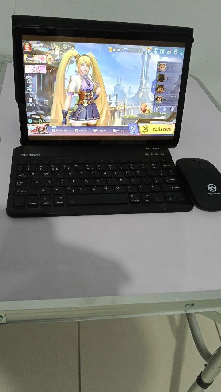 Samsung Galaxy Tab A9+ Plus 11" 64GB Grafite + Capa e Teclado - Impecável! - Foto 4