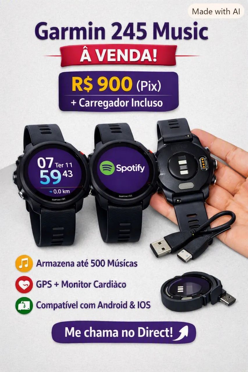 Garmin 245 Music