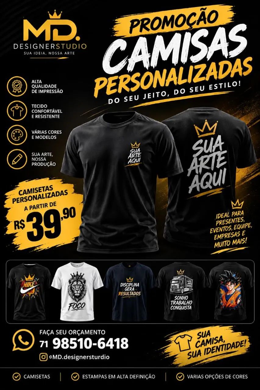 CAMISAS PERSONALIZADAS 
