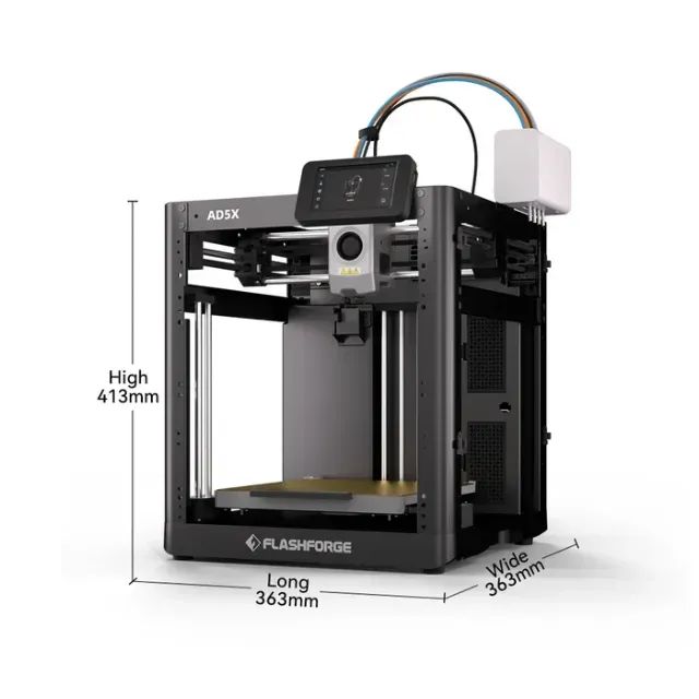 Impressora 3D Flashforge AD5X Multicolorida - Nova e Lacrada - Foto 4