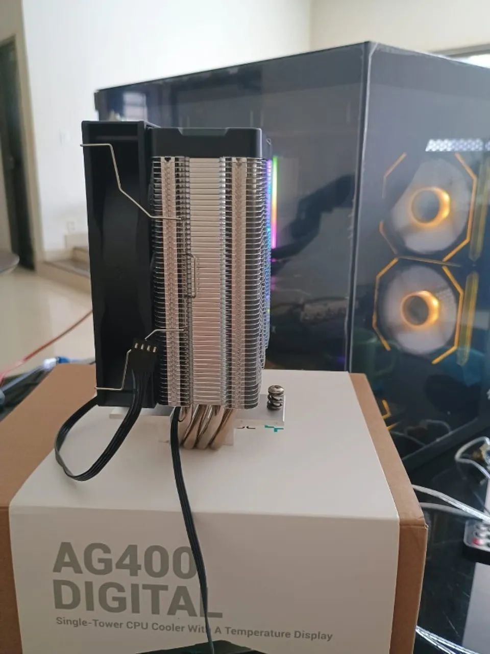 Cooler AG400 Digital com LED  - Foto 5