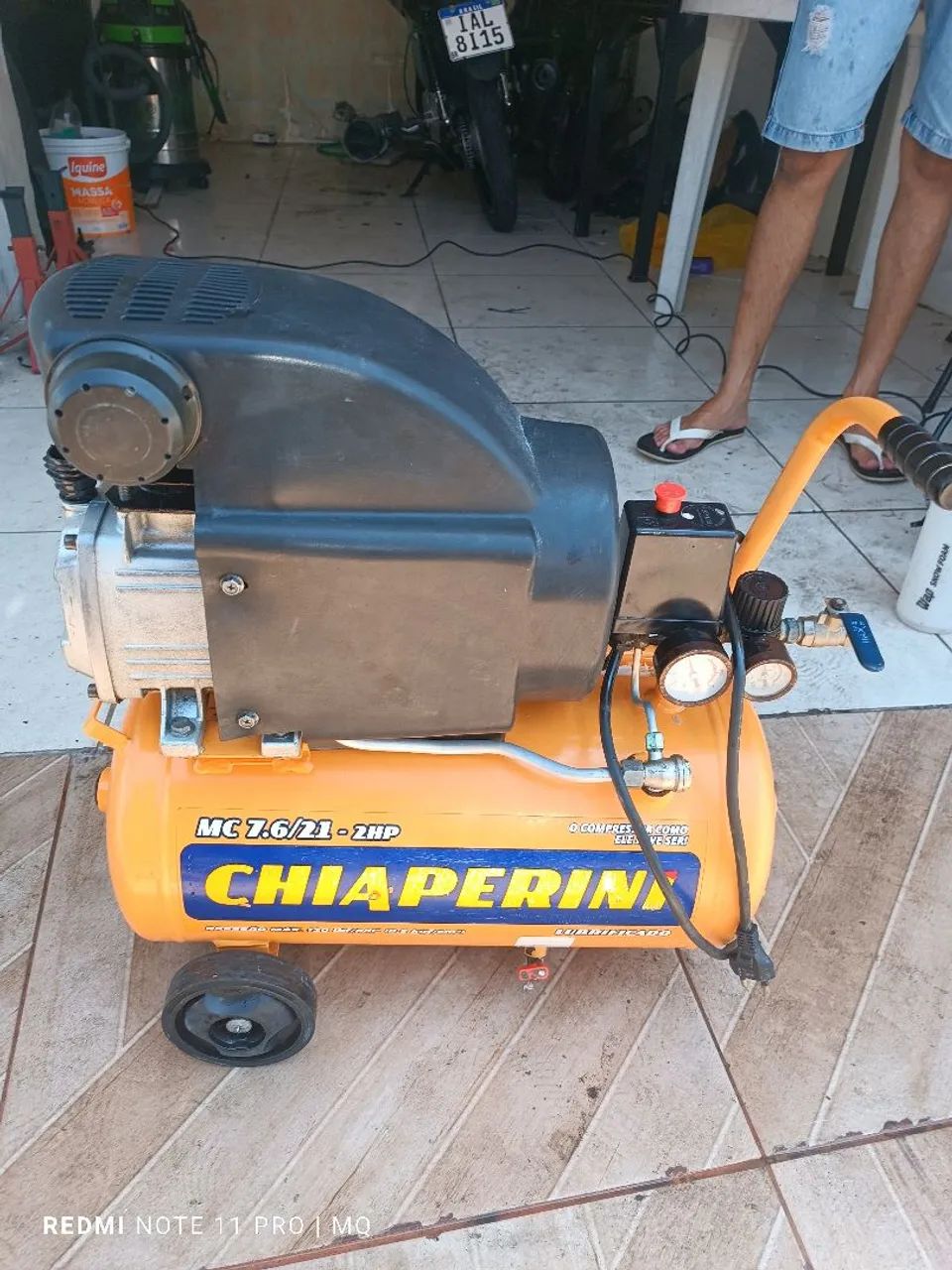 Compressor de ar 21 L
