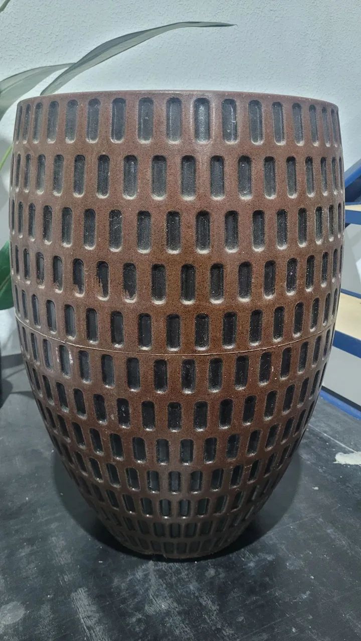vaso com planta artificial - Foto 4