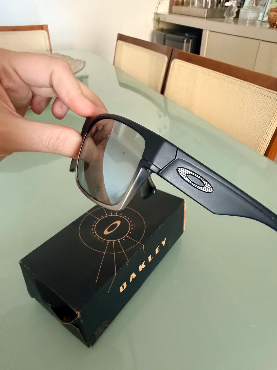 Óculos oakley two face  - Foto 3