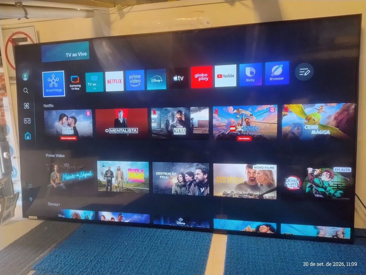 Tv smart Samsung 4k 55 polegadas  - Foto 3