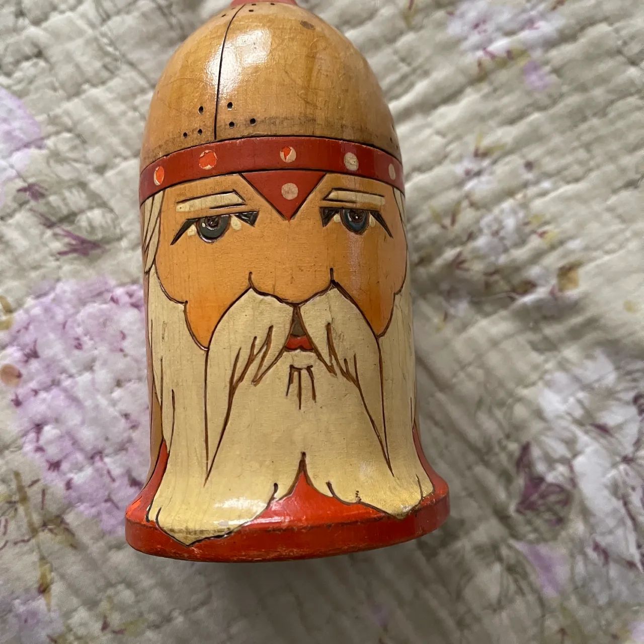 Boneca Russa Matrioska Em Madeira - Pintada À Mão